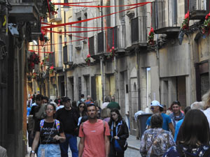 Temps de Flors 2024. Carrer Ballesteries