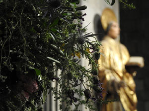 Temps de Flors 2024. Bas&iacute;lica de Sant Feliu