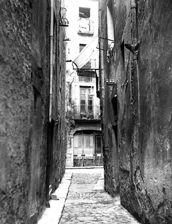 El carrer de les Mosques. 1974