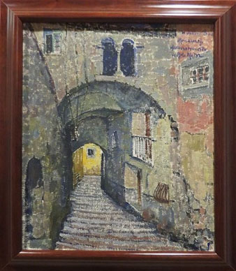 Mela Muter. Carrer C&uacute;ndaro (Carrer t&iacute;pic). 1914