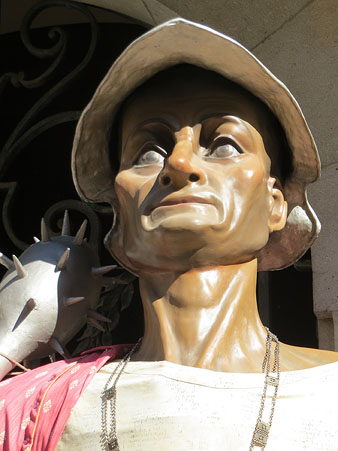 El gegant de Torroella de Montgr&iacute;