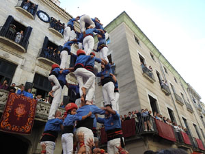 Fires de Sant Narc&iacute;s 2024. Diada castellera amb Marrecs de salt, Minyons de Terrassa i Capgrossos de Matar&oacute;