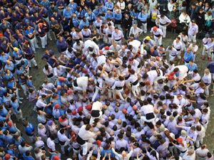Fires de Sant Narc&iacute;s 2024. Diada castellera amb Marrecs de salt, Minyons de Terrassa i Capgrossos de Matar&oacute;