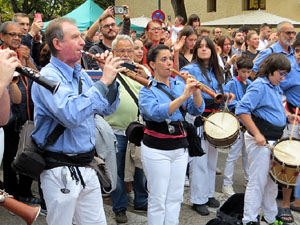 Fires 2025. Els Castells de Vig&iacute;lia amb els Marrecs de Salt i la Colla Castellera Esperxats de l'Estany