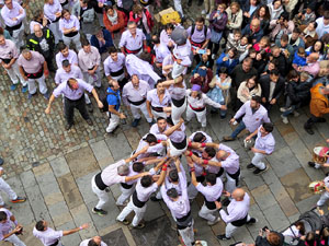 Fires de Sant Narc&iacute;s 2025. Diada castellera amb Marrecs de salt, Minyons de Terrassa i Capgrossos de Matar&oacute;