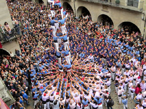 Fires de Sant Narc&iacute;s 2025. Diada castellera amb Marrecs de salt, Minyons de Terrassa i Capgrossos de Matar&oacute;