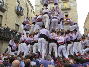 Fires de Sant Narc&iacute;s 2025. Diada castellera amb Marrecs de salt, Minyons de Terrassa i Capgrossos de Matar&oacute;