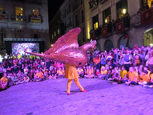 Ball de l'&agrave;liga, capgrossos i gegants