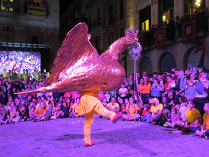 Ball de l'&agrave;liga, capgrossos i gegants