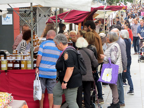 Fires de Sant Narc&iacute;s 2025.Fira-mercat d'alimentaci&oacute;, artesania, dibuix i pintura