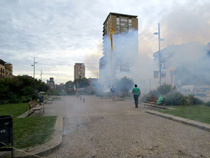 Fires de Sant Narc&iacute;s 2025. La Tronada de la festa dels Quatre Rius