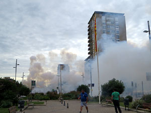 Fires de Sant Narc&iacute;s 2025. La Tronada de la festa dels Quatre Rius