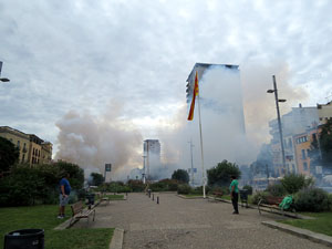Fires de Sant Narc&iacute;s 2025. La Tronada de la festa dels Quatre Rius
