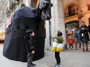 Nadal 2024 a Girona. Inauguraci&oacute; del pessebre de l'Ajuntament