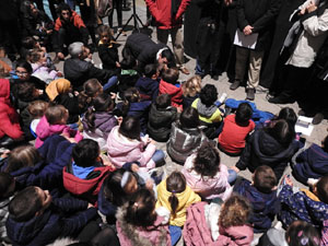 Nadal 2024 a Girona. Inauguraci&oacute; del pessebre de l'Ajuntament