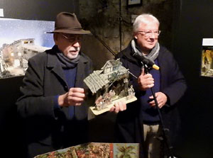 Nadal 2024. Inauguraci&oacute; exposici&oacute; de pessebres a la Carbonera, organitzada per l'Associaci&oacute; de Pessebristes de Girona