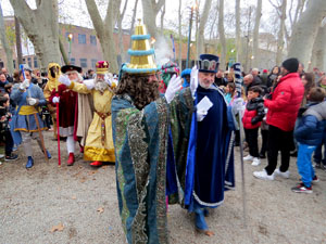Reis 2026. El campament reial al camp de Mart al parc de la Devesa
