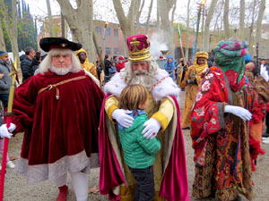 Reis 2026. El campament reial al camp de Mart al parc de la Devesa