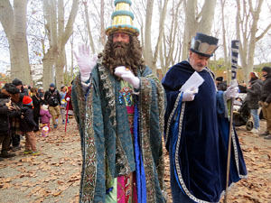 Reis 2026. El campament reial al camp de Mart al parc de la Devesa