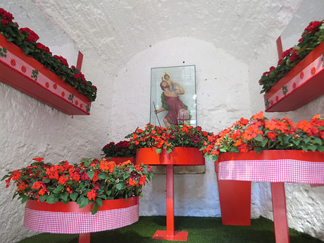 Temps de Flors 2025. Capella de Sant Crist&ograve;fol