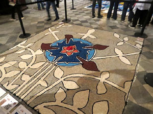Temps de Flors 2025. Bas&iacute;lica de Sant Feliu (interior)