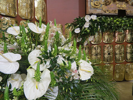 Temps de Flors 2025. Esgl&eacute;sia de Sant Lluc - Manaies