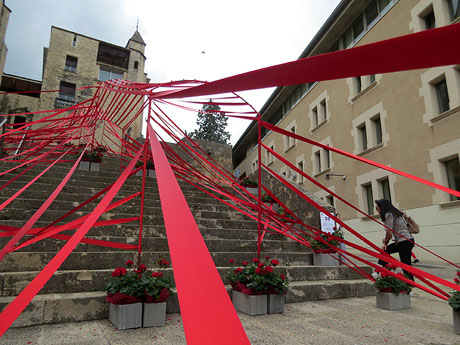 Temps de Flors 2026. Universitat de Girona, Escales de Sant Dom&egrave;nec