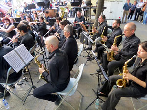 Festes de Primavera 2026. Actuaci&ioacute; de la Girona Banda Band