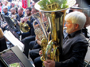 Festes de Primavera 2026. Actuaci&ioacute; de la Girona Banda Band