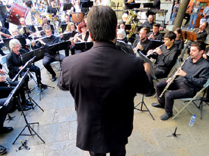 Festes de Primavera 2026. Actuaci&ioacute; de la Girona Banda Band