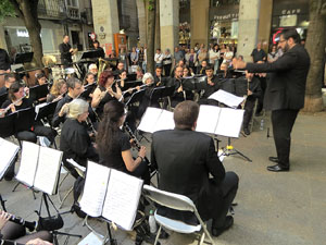 Festes de Primavera 2026. Actuaci&ioacute; de la Girona Banda Band