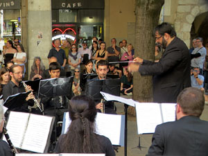 Festes de Primavera 2026. Actuaci&ioacute; de la Girona Banda Band