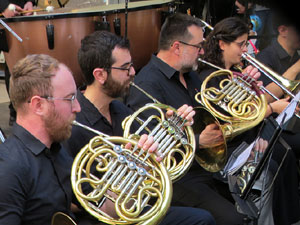 Festes de Primavera 2026. Actuaci&ioacute; de la Girona Banda Band