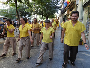 Cercavila de la Flama del Canig&oacute; 2026 fins la pla&ccedil;a del Vi