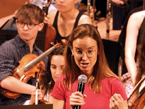 Festival Notes al parc 2026. Assaig de la Jove Orquestra de les Comarques Gironines