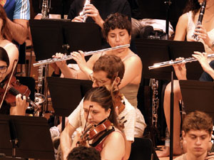 Festival Notes al parc 2026. Assaig de la Jove Orquestra de les Comarques Gironines