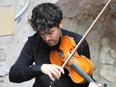 Festival Notes al parc. Jaume Ferrer i Miquel Mu&ntilde;iz