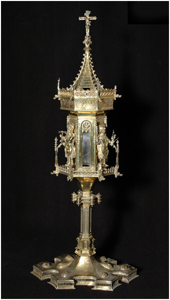 Reliquiari dels Quatre Sants M&agrave;rtirs. Segle XV