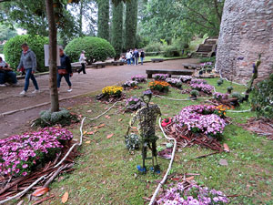 Temps de Flors 2026. Passeig Arqueo&ograve;gic, entrada claustre