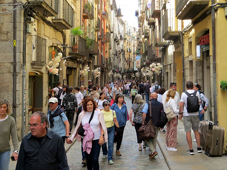 Temps de Flors 2026. Carrer Ballesteries
