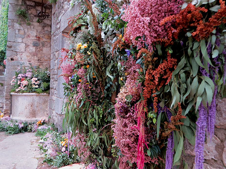 Temps de Flors 2026. Sarra&iuml;nes. Paret