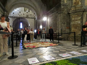 Temps de Flors 2026. Bas&iacute;lica de Sant Feliu (interior)