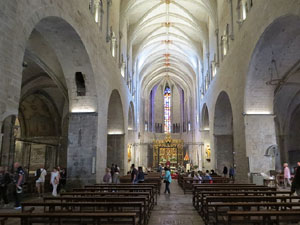 Temps de Flors 2026. Bas&iacute;lica de Sant Feliu (interior)