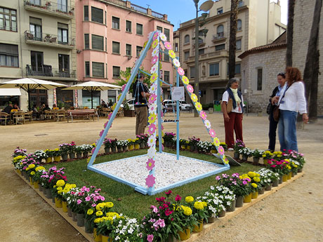 Temps de Flors 2026. Pla&ccedil;a de Santa Susanna