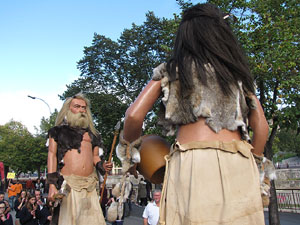 Trobada de gegants: la cercavila