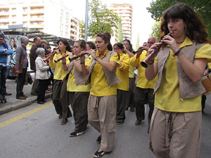 Trobada de gegants: la cercavila