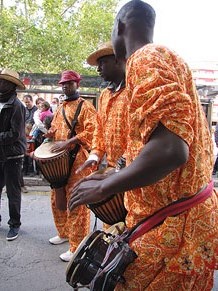 Trobada de gegants: la cercavila