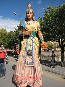 Trobada de gegants: la cercavila