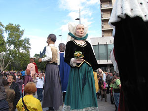 Trobada de gegants: la ballada