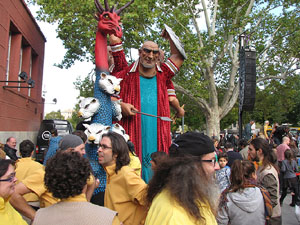Trobada de gegants: la ballada